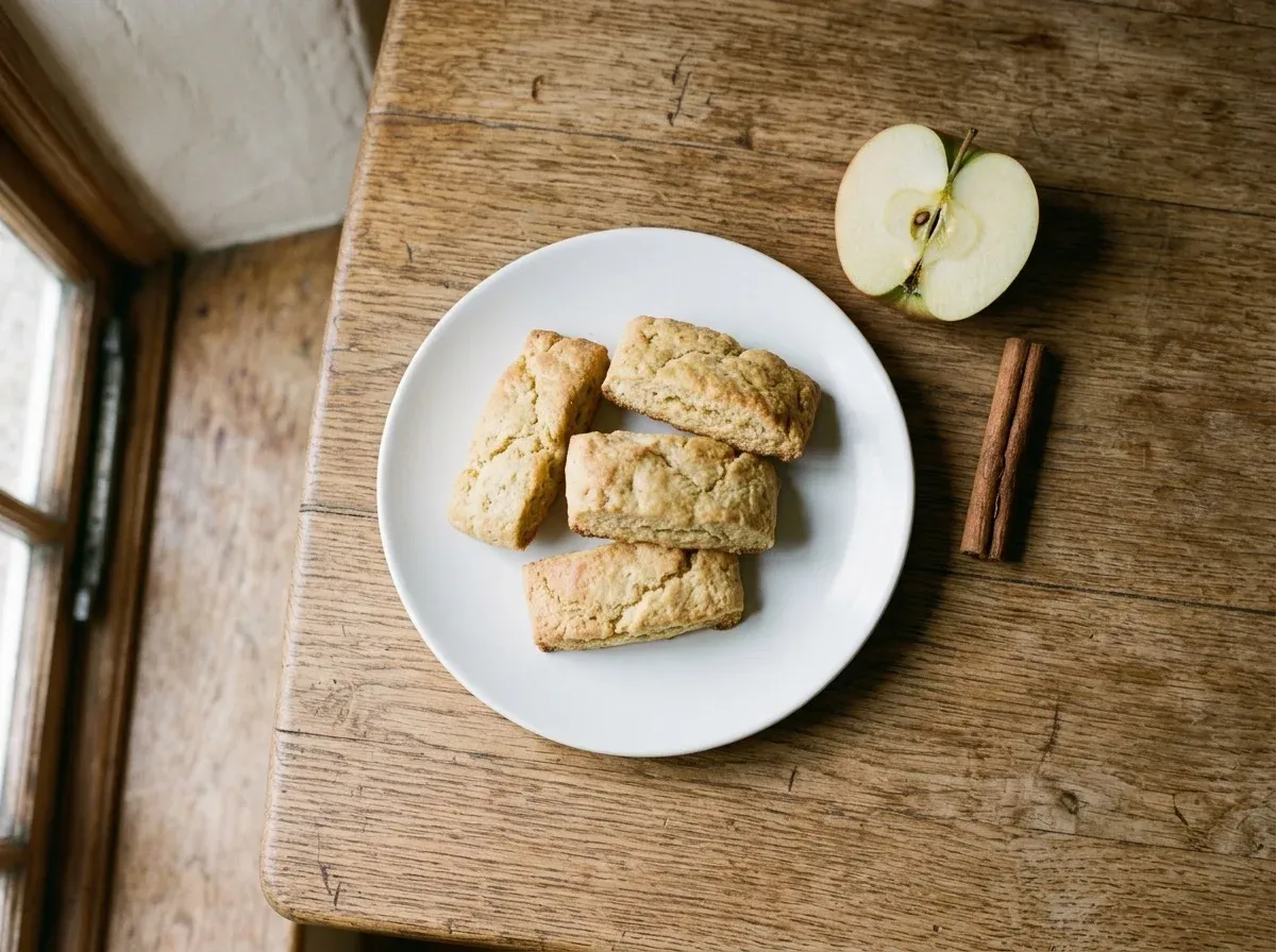 Apple and Cinnamon Biscuits, No Sugar (Biscotti di Mela e Cannella senza Zucchero)