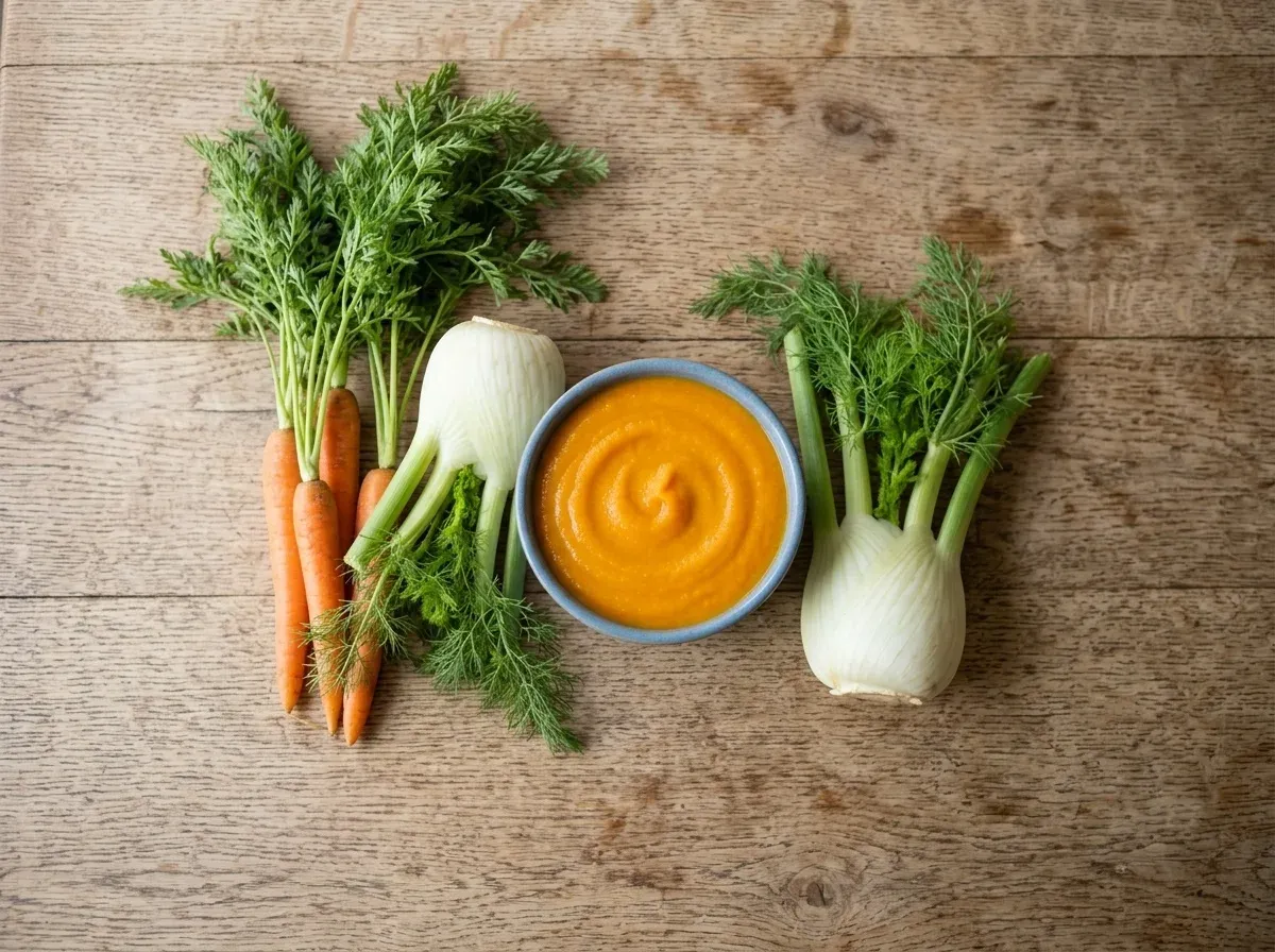 Carrot and Fennel Puree (Passato di Carote e Finocchio)