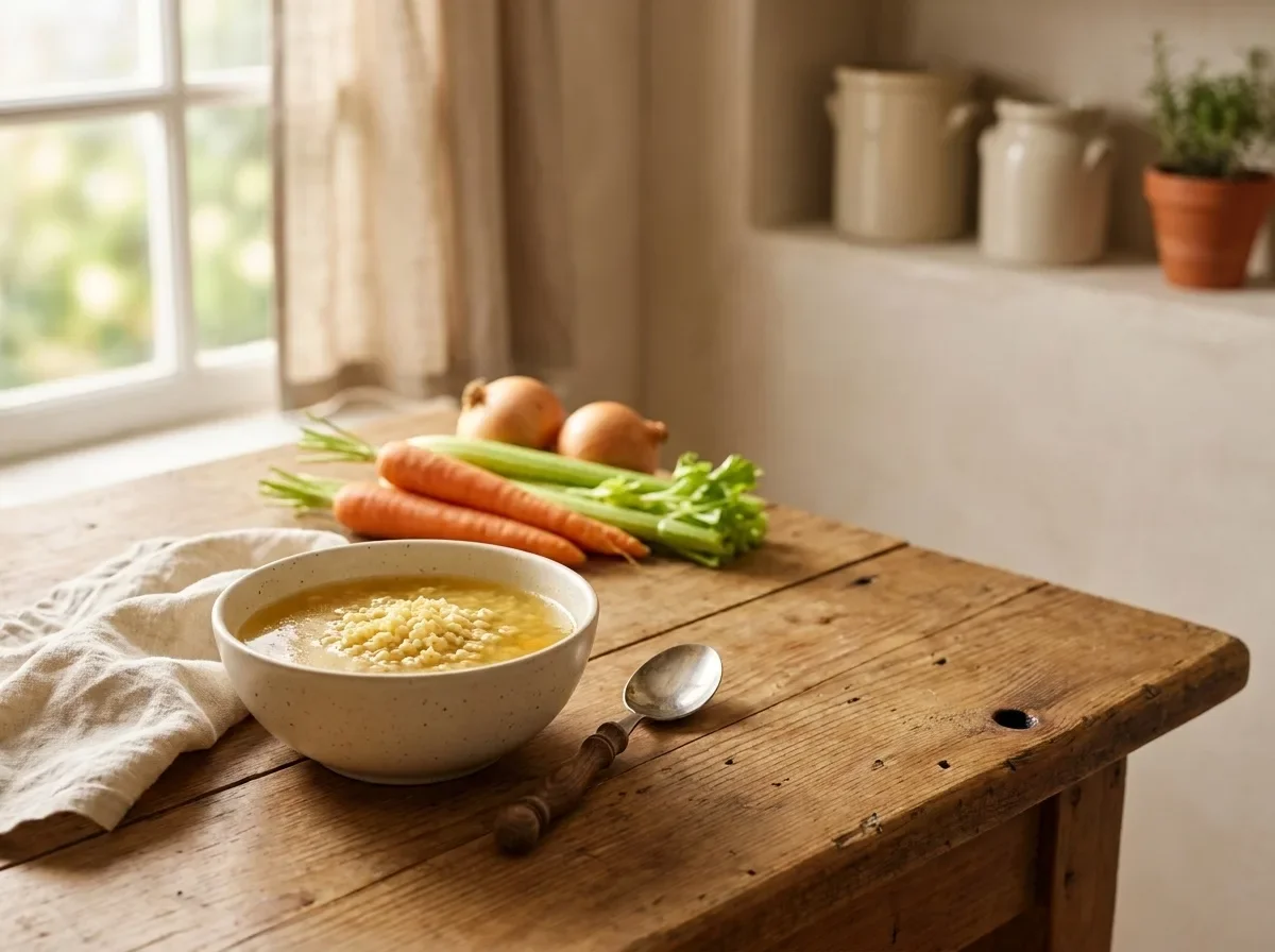 First Pastina in Brodo (Pastina in Brodo)