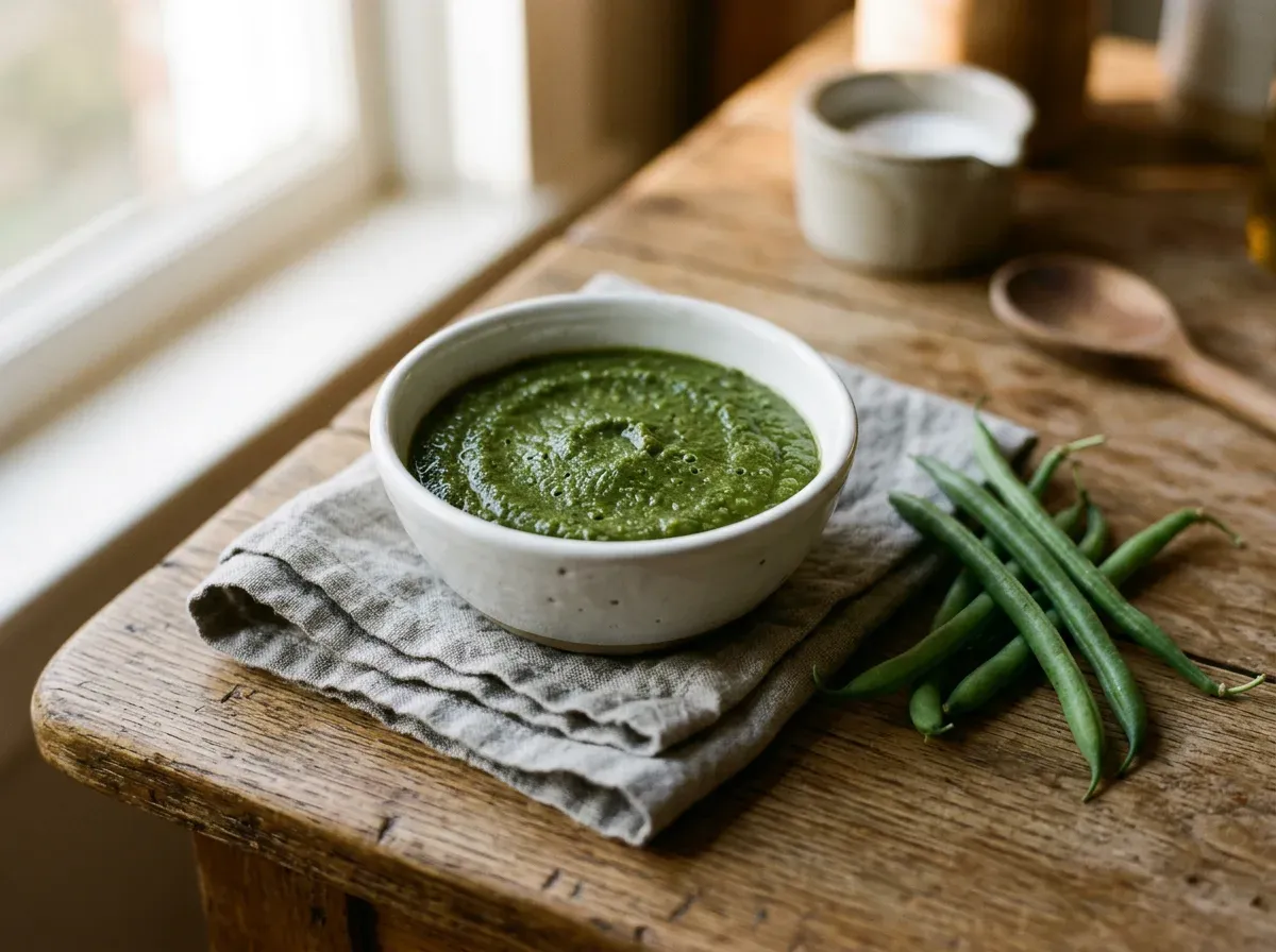 Green Bean Puree (Passato di Fagiolini)