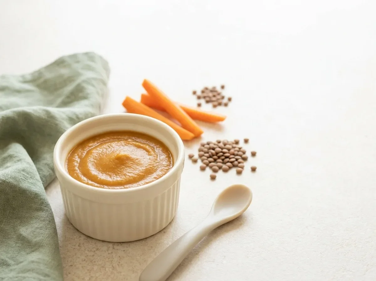 Lentil and Carrot Puree