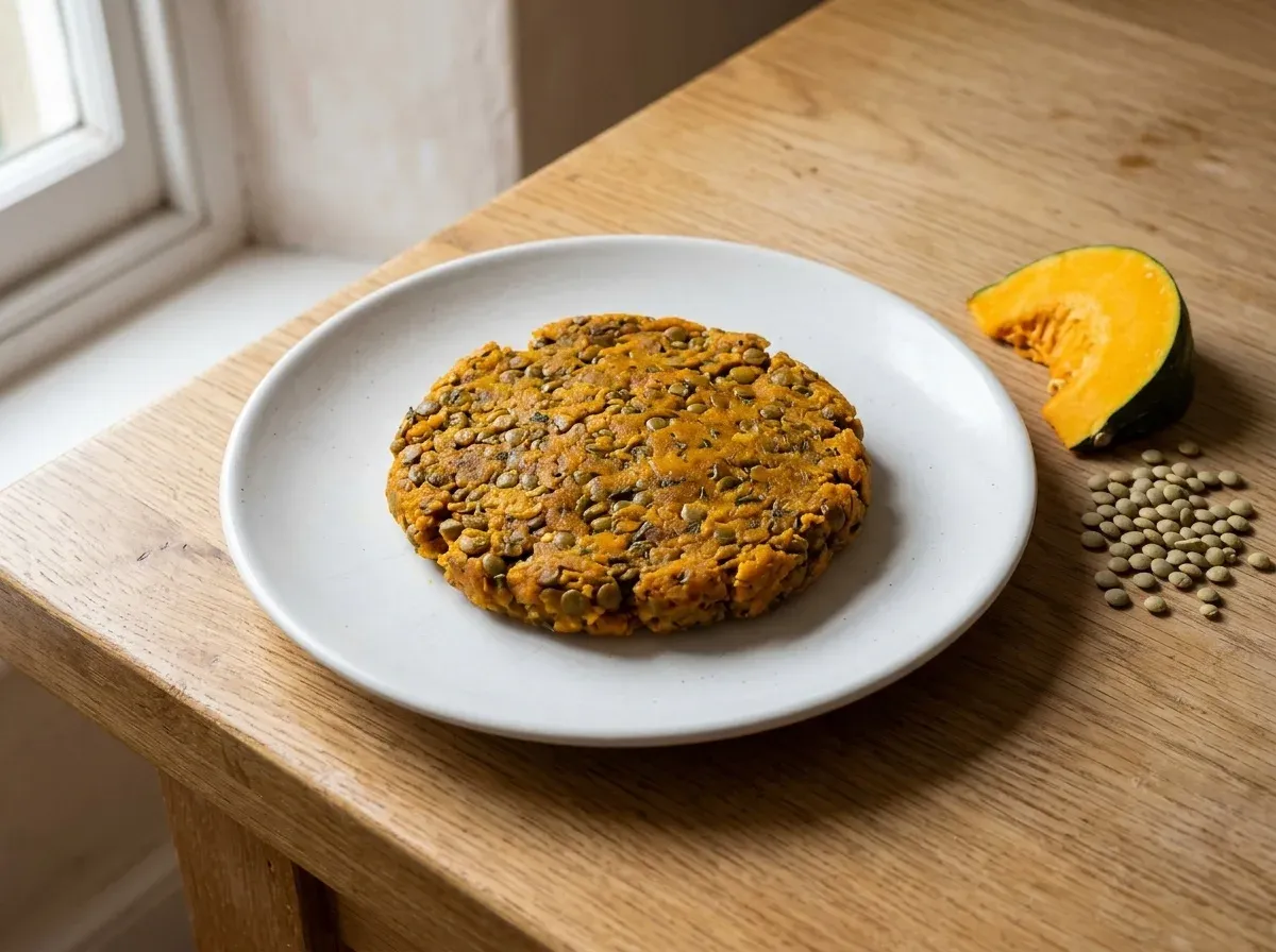 Lentil and Pumpkin Patties