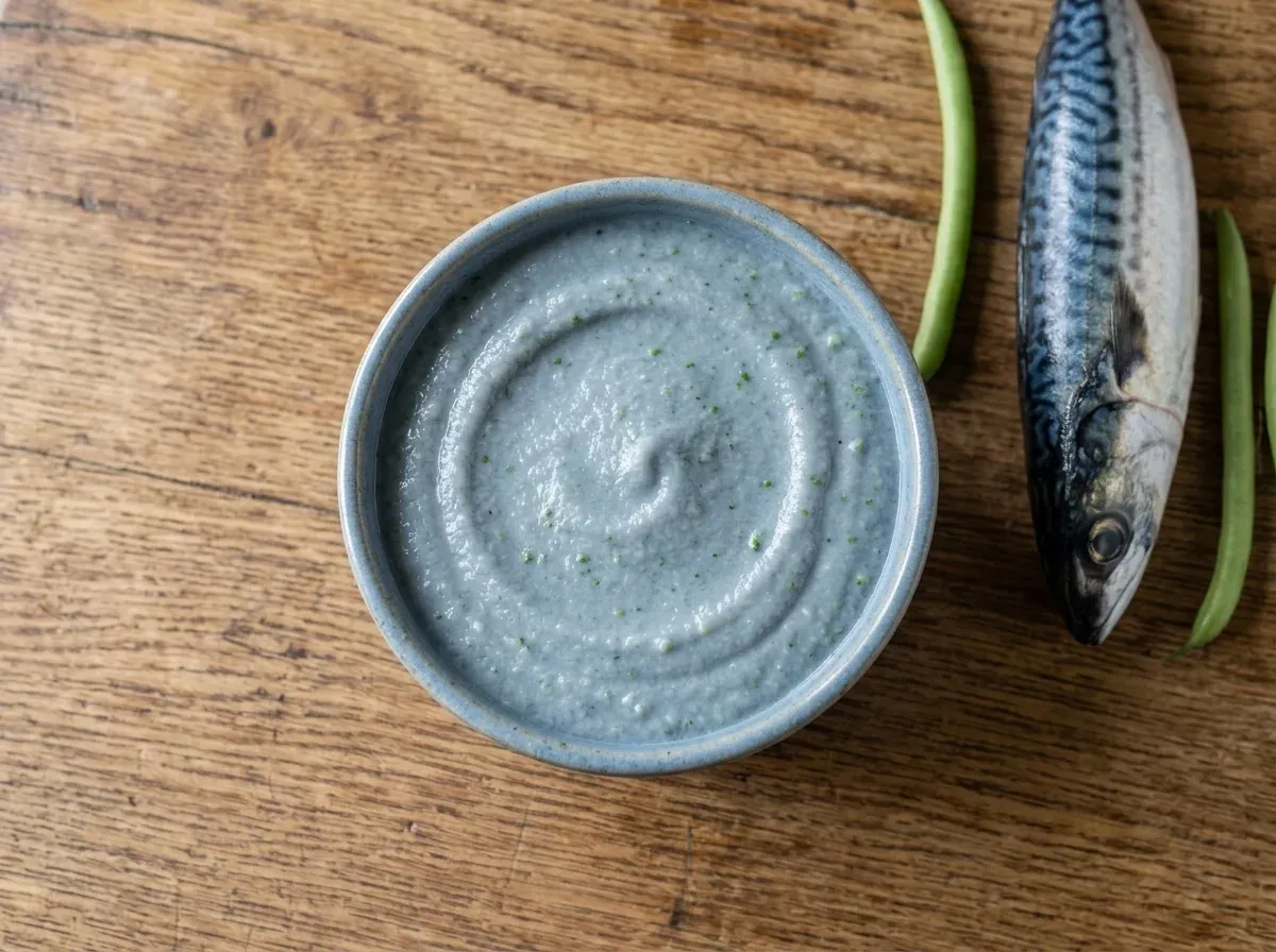 Mackerel and Potato Cream