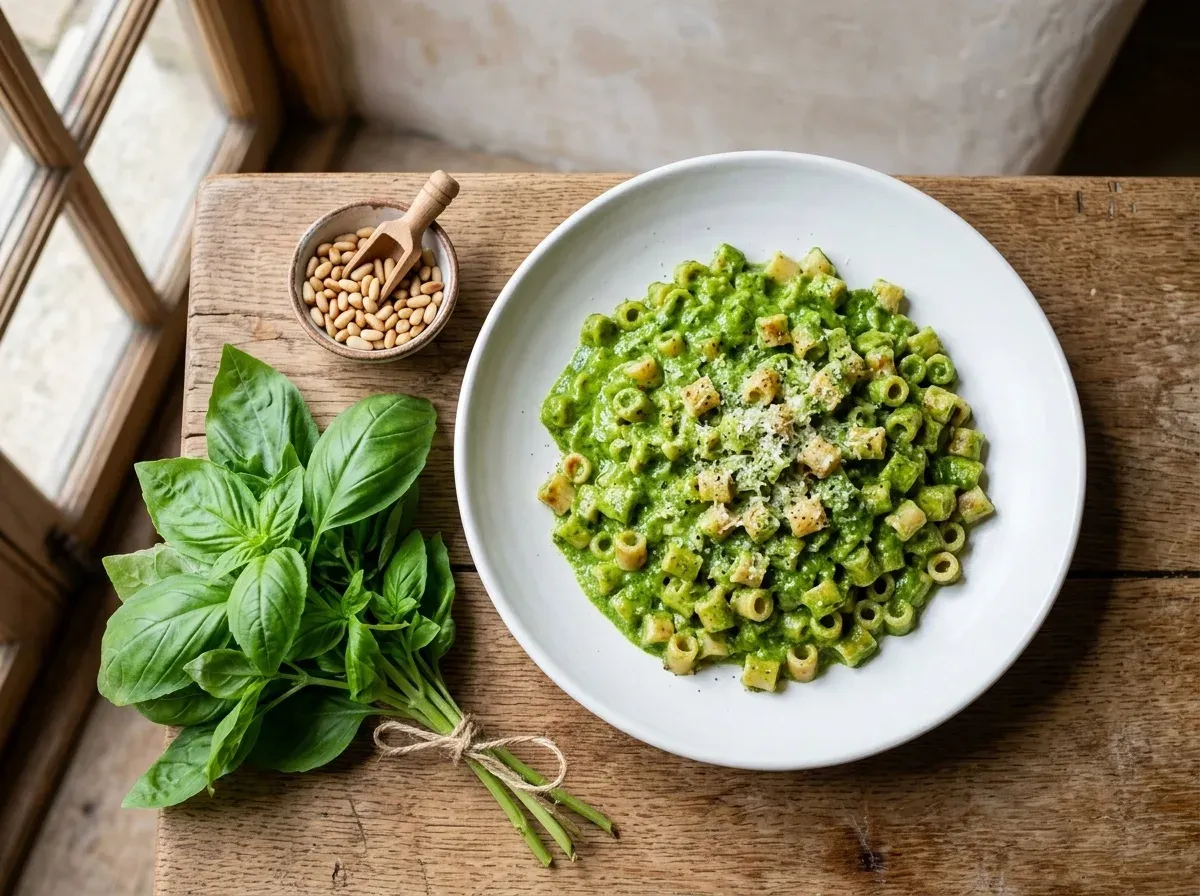 Family Pasta al Pesto