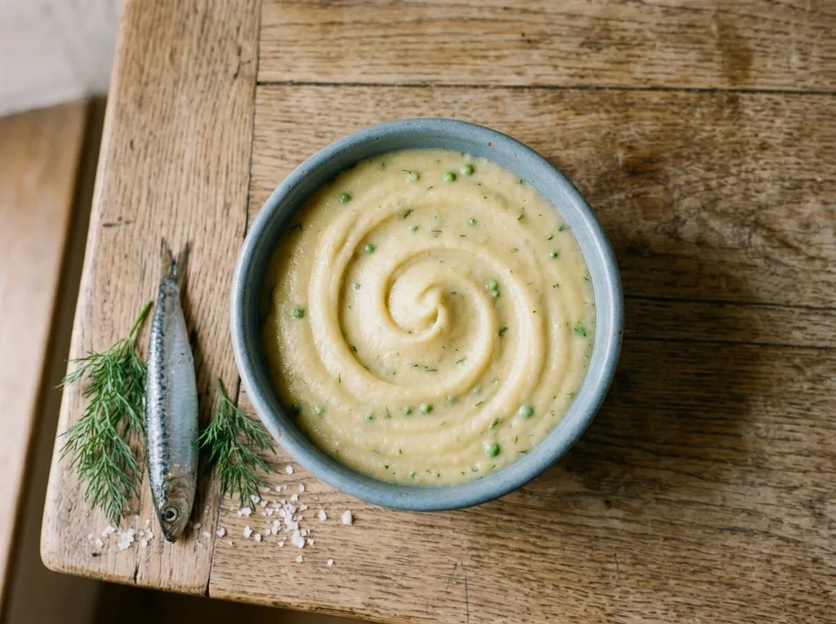 Sardine and Potato Cream