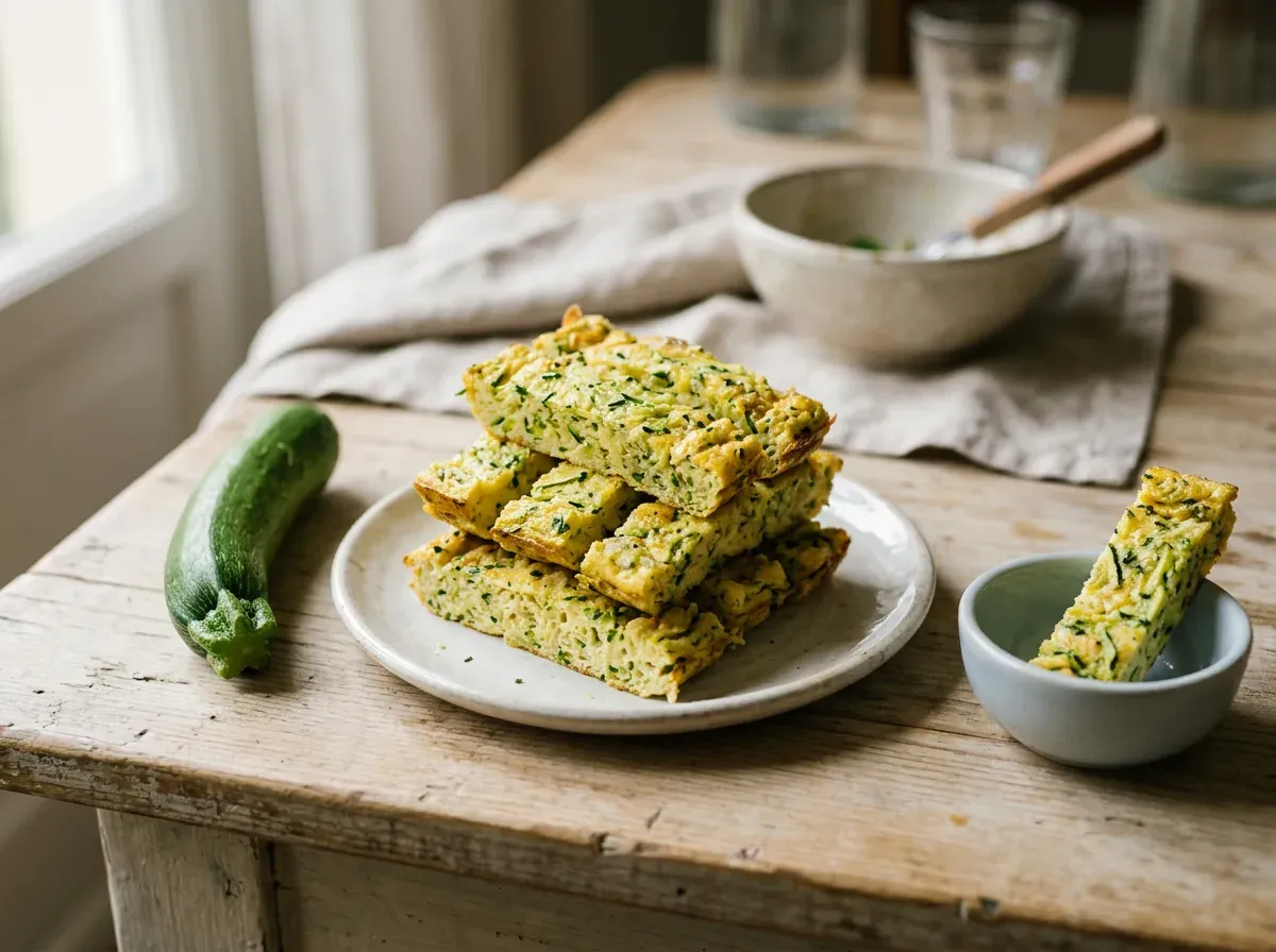 Zucchini Frittata Fingers